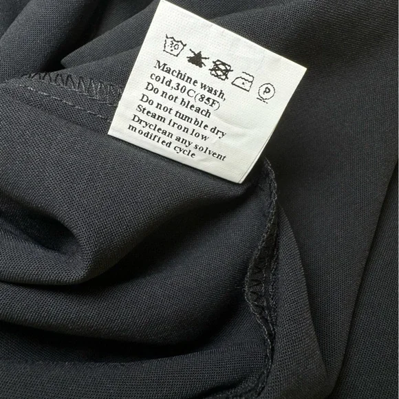 Lace Top - Off The Shoulder + Adjustable Straps - Black Polyester Garment Medium - Picture 5 of 5